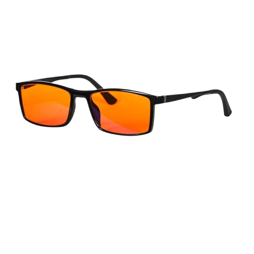 Orange Blue Light Glasses view 2